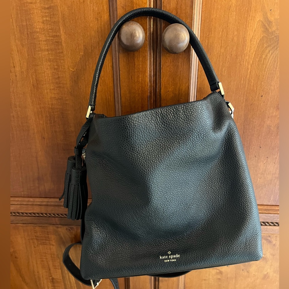Kate Spade cross body bucket bag